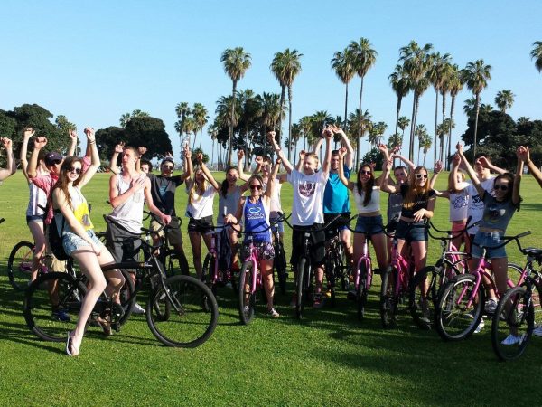 a group of people in a field